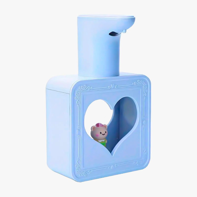 DISPENSADOR DE JABON LIQUIDO CORAZON